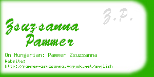 zsuzsanna pammer business card